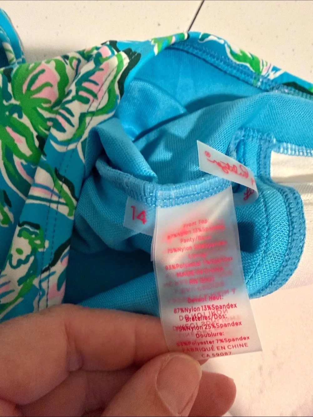 LILLY PULITZER Flamenco 1 Piece Swimsuit